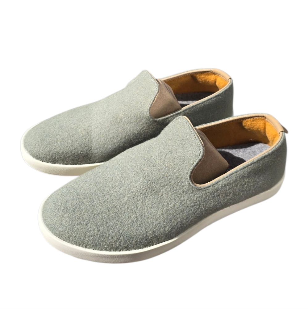 NEW Allbirds Women's Wool Loungers - Hazy Pine (Natural White Sole) - Picture 5 of 8